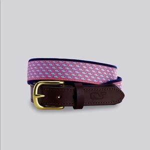Vineyard Vines Leather Club Belt